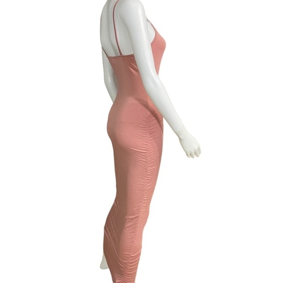 Pink Ruched Spaghetti Strap Dress
New - Picture 6 of 7